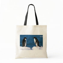Adelie Penguins Tote Bag