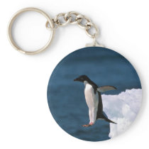 Adelie Penguins Key Chain