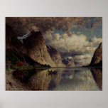 Adelsteen Normann A Cloudy Day On A Fjord Posters