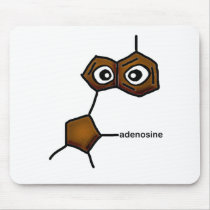 Adenosine Neurotransmitter Mousepads