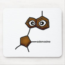 Adenosine Neurotransmitter Mousepads