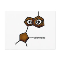 Adenosine Neurotransmitter Postcards