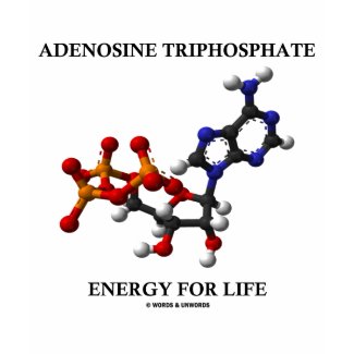 Adenosine Triphosphate (ATP) Energy For Life shirt