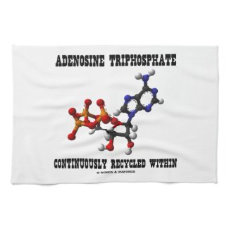 Adenosine Triphosphate Continuously Recycled (ATP) Kitchen Towel