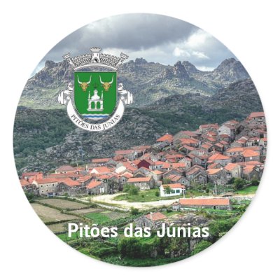 Adesivo Pitoes das Junias Round Stickers by adfaltz