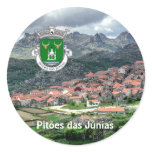Adesivo Pitoes das Junias Round Stickers