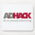AdHack Logo Mouse Pad mousepads