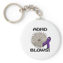 ADHD Blows Awareness Design Key Chains