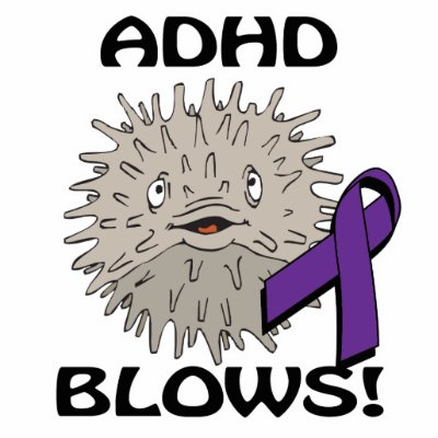 ADHD Blows Awareness Design Photo Cutouts by super_shop