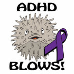 ADHD Blows Awareness Design Photo Cutouts