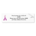 ADHD Bumper Sticker bumper stickers by maddieandmeoriginals ADHD Bumper Sticker bumper stickers