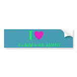 ADHD bumper sticker