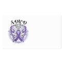 ADHD Butterfly 3 business cards by fightcancertees ADHD Butterfly 3 business cards