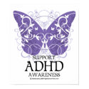 ADHD Butterfly posters by fightcancertees ADHD Butterfly posters