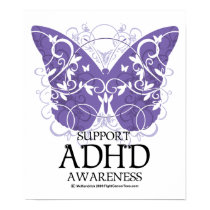 ADHD Butterfly posters