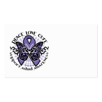 ADHD Butterfly Tribal 2 business cards