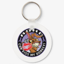 ADHD Can Kiss My Donkey keychains by fightcancertees ADHD Can Kiss My Donkey keychains
