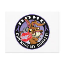 ADHD Can Kiss My Donkey postcards by fightcancertees ADHD Can Kiss My Donkey postcards