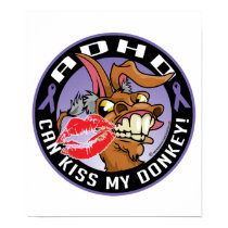 ADHD Can Kiss My Donkey posters