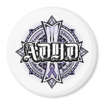 ADHD Celtic Cross magnets by fightcancertees ADHD Celtic Cross magnets
