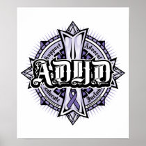 ADHD Celtic Cross Poster