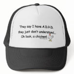 ADHD Chicken Hat