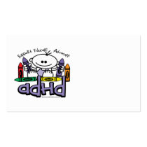 ADHD CRAYONS business cards