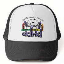 ADHD CRAYONS TRUCKER HATS
