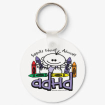 ADHD CRAYONS keychains by fightcancertees ADHD CRAYONS keychains
