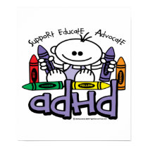 ADHD CRAYONS posters