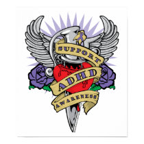ADHD Dagger posters