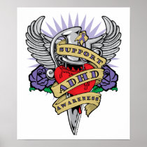 ADHD Dagger Poster