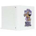 ADHD Dog Vinyl Binders