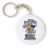 ADHD Dog Keychain