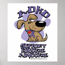 ADHD Dog Print