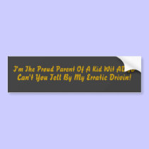 ADHD Drivin! bumper stickers