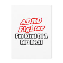 ADHD Fighter...Big Deal Postcards