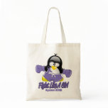 ADHD Fighting Penguin Canvas Bags