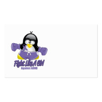 ADHD Fighting Penguin Business Card