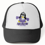 ADHD Fighting Penguin Trucker Hats