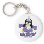 ADHD Fighting Penguin Key Chain