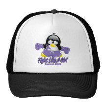 ADHD Fighting Penguin Trucker Hats
