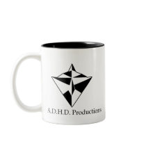 adhd logo 2 sided mug by ADHDPROD adhd logo 2 sided mug