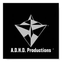 adhd logo POSTER! posters