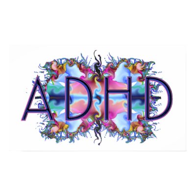 ADHD PRINT by Fractally_Perfect