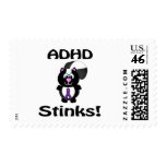 ADHD  Stinks Skunk Awareness Design Stamps