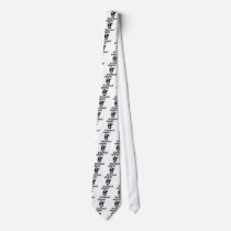 ADHD  Stinks Skunk Awareness Design Tie