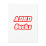 ADHD Sucks Post Cards