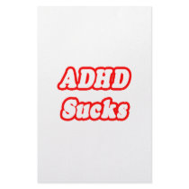 ADHD Sucks Stationery