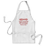 ADHD Think More Apron